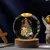 Luminária Bola de Cristal 3D LED com Base de Madeira – Presente Criativo e Decorativo para Quarto - loja online