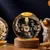 Luminária Bola de Cristal 3D LED com Base de Madeira – Presente Criativo e Decorativo para Quarto - loja online