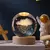 Luminária Bola de Cristal 3D LED com Base de Madeira – Presente Criativo e Decorativo para Quarto - Emarks