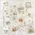Fita Washi PET Flores Brancas Vintage – 1 Rolo Creawithgaby para Scrapbook e DIY