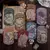 Pacote de Adesivos Vintage para Scrapbooking - 30 Peças Naturais em Papel Washi