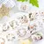 Rolo Transparente Floral 2m – Scrapbooking e DIY
