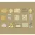Pacote de Adesivos Vintage para Scrapbooking - 30 Peças Naturais em Papel Washi - Emarks
