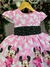 Vestido Tematico Luxo Minnie/Minie Rosa - loja online