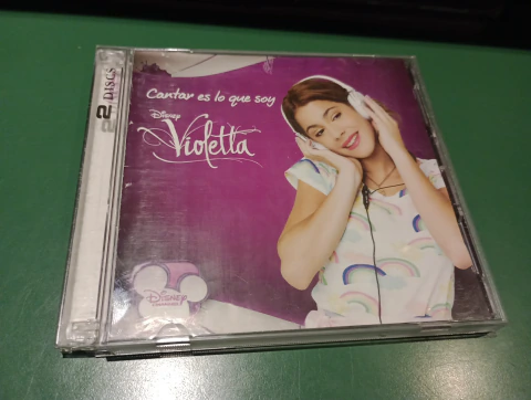 Violetta Cantar Es Lo Que Soy Cd + Dvd