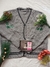 Cardigan Folklore Gris - comprar en línea