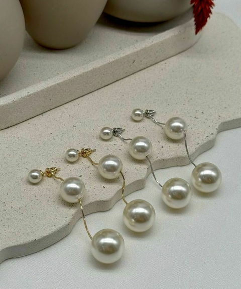 Brinco Longo Pérola