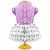 Ref: 996 Vestido Canelado Lilás - comprar online
