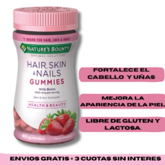 Gomitas Belleza Natures- Fortalece tu cabello y uñas - comprar online