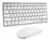 Kit Teclado Mouse Slim Bluetooth para Celular Tablet Pc Notebook e Smart TV - comprar online