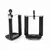 suporte clip u para celular rosca 1/4 para tripe universal - lojaEletronix