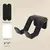 Suporte universal para fone de ouvido, suporte de plástico adesivo para montage - lojaEletronix