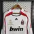 Camisa Retrô AC Milan Treino 1995/1996 - Masculina Lotto - Vermelha e preta - Draft store - Camisas de Time de Futebol 