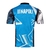 Camisa Napoli Pré-jogo 24/25 - Torcedor EA7 Masculina - Azul e Com Patrocínio na internet