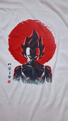 Remera Vegeta adulto en internet
