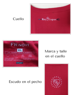 Remera Independiente en internet