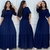 VESTIDO JULIANA LONGO LISO TECIDO VISCOLINHO - Vivi Sonho de Moda