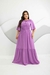 VESTIDO JULIANA LONGO LISO TECIDO VISCOLINHO