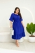 VESTIDO JULIANA MIDI LISO TECIDO VISCOLINHO - comprar online