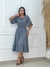 VESTIDO JULIANA MIDI LISO TECIDO VISCOLINHO