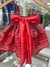 FORYOU- SAIA JUNINA XADREZ DE VERMELHO TULE +LAÇO - comprar online