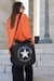 BOLSO IMPORTADO STAR NEGRO ITALIA - Dharmacarteras