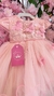 Vestido Jardim das Borboletas Baby - Rosa - loja online