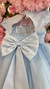 Vestido Jardim Encantado com Pérolas - Azul - loja online