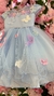Imagem do Vestido Jardim Encantado com Pérolas - Azul