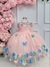 Vestido Céu de Borboletas - Rosa - comprar online