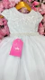Vestido Flor de Algodão - Branco na internet