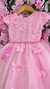 Vestido Jardim das Borboletas - Rosa - comprar online