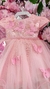 Vestido Jardim das Borboletas Baby - Rosa - Mania de Princesa