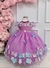 Vestido Céu de Borboletas - Lilás - comprar online