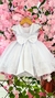 Vestido Flor de Algodão - Branco - comprar online
