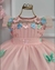 Vestido Céu de Borboletas - Rosa - Mania de Princesa