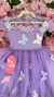 Vestido Jardim Encantado com Pérolas - Lilás - loja online
