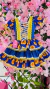 Vestido Caipira - Azul com Girassóis - comprar online