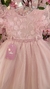 Vestido Emanuele - Rosa Bebê - Mania de Princesa