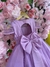 Vestido Céu de Borboletas - Lilás - Mania de Princesa