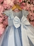 Vestido Flor de Algodão - Azul - loja online