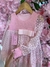 Vestido Eloá Manga Longa - Rosa - Mania de Princesa