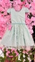 Vestido Lara - Verde Água com Glitter - comprar online