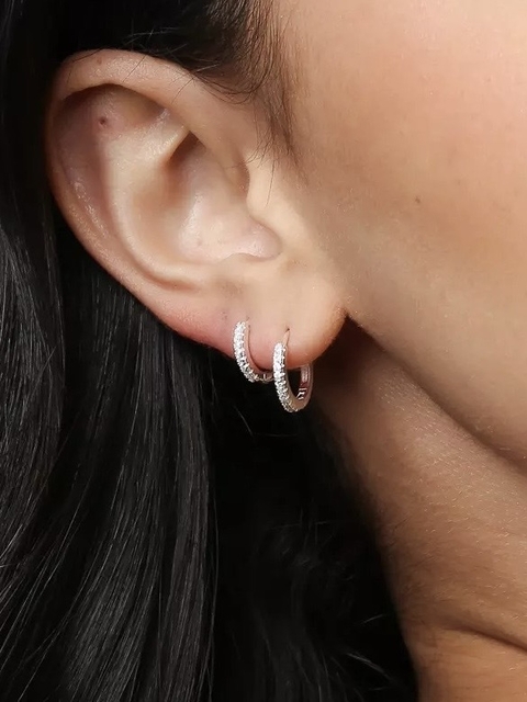 Argolas Cravejadas Duo - comprar online