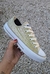 Converse brillo dorada