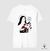 Camiseta Algodão Peruano - Estampa Santa Rita - comprar online