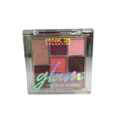 Paleta de Sombras Glam - Pink 21 - Serinna Beauty