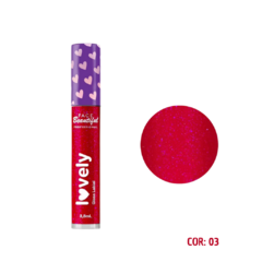 Gloss Labial Lovely - Face Beautiful - Serinna Beauty