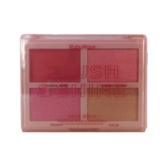 Paleta de Blush e Iluminador Blush & Shine - Ruby Rose na internet