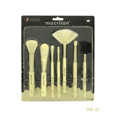 KIT com 7 Pincéis para Maquiagem - Macrilan na internet